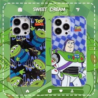 เคสโทรศัพท์มือถือ แบบใส ลาย Toy Story Buzz Lightyear สําหรับ iPhone 14 14Plus 13 Pro Max 12 11 Pro Max