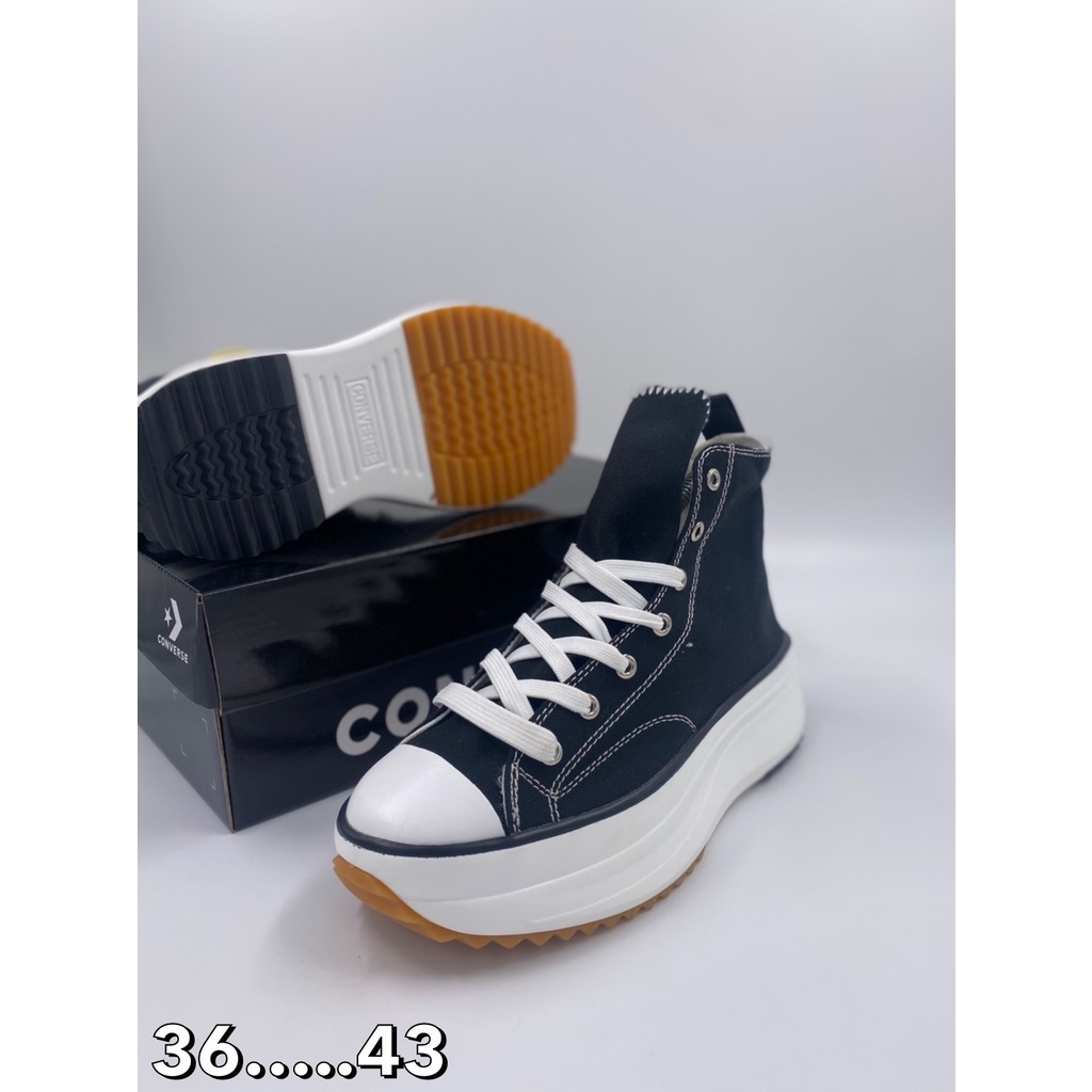 converse-รองเท้าผ้าใบผูกเชือกพร้อมกล่องแบบหุ้มข้อ