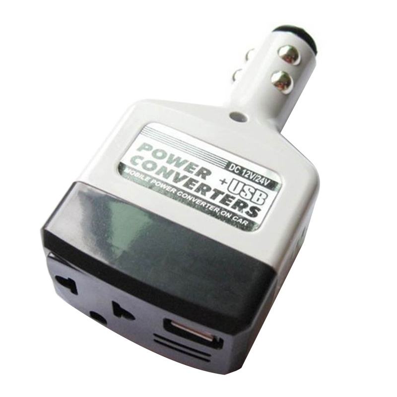 Lala DC 12V 24V เป็น AC 220V อินเวอร์เตอร์ไฟฟ้าตัวแปลงแรงดันไฟฟ้าแบบ ...