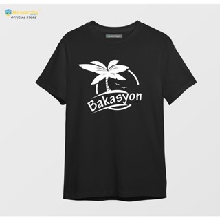 เสื้อยืดสีพื้น เสื้อยืดแฟชั่น ราชาธิปไตยฤดูร้อน Tshirt Bakasyon สําหรับผู้ชายและผู้หญิง 2j0 Tee