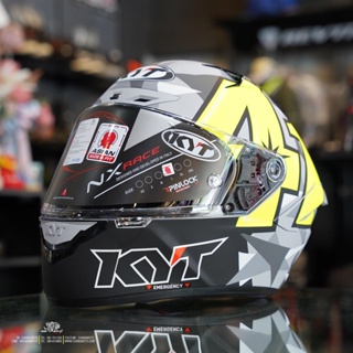 หมวกกันน็อค KYT รุ่น NX RACE ลาย ESPARGARO MATT REPLICA 2019