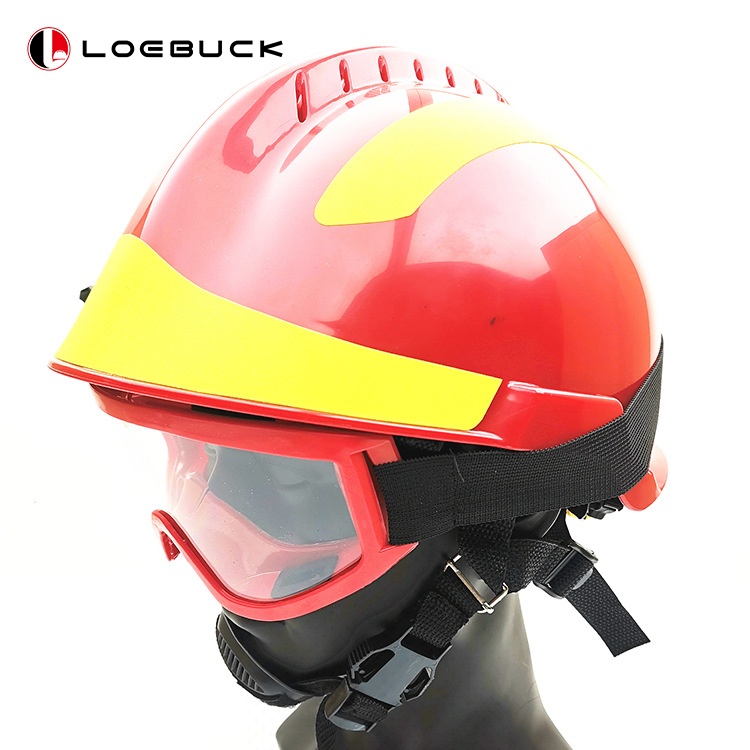 Loebuck F2 หมวกกันน็อคกู้ภัย นักดับเพลิง หมวกกันน็อคฉุกเฉิน แว่นตา ...