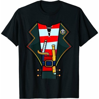 เสื้อยืดโอเวอร์ไซส์เสื้อยืดราคาถูกPirate Costume Buccaneer Cruise Capn Men Boys TshirtS-3XL