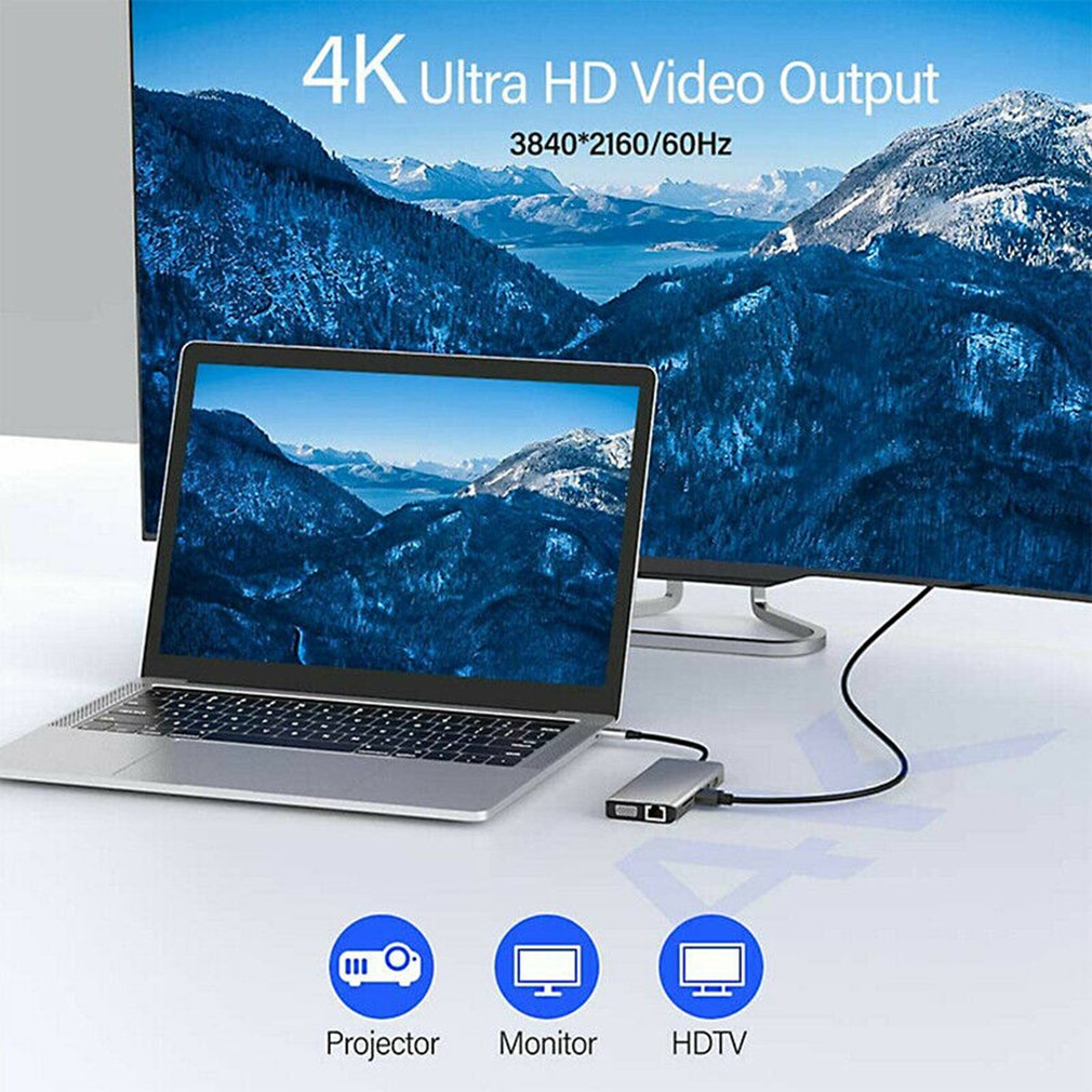 12in1-ฮับ-usb-c-type-c-เป็น-hdmi-4k-vga-rj45-sd-tf-การ์ดรีดเดอร์-usb3-0-สําหรับโน้ตบุ๊ก-แล็ปท็อป