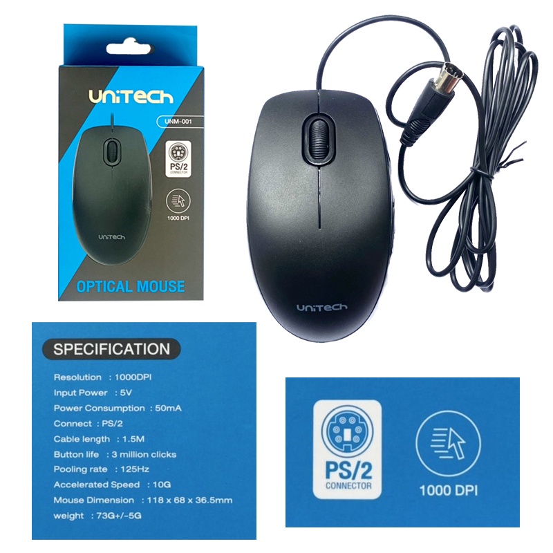 เม้าส์-mouse-ps-2-genius-dx-110-unitech-unm-001-optical-สีดำ-black