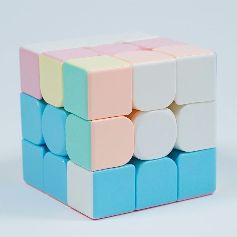 รูบิค-rubik-pastel-สีพาสเทล-moyu-งานคุณภาพระดับสากล-เล่นดีลื่น-สีสวย