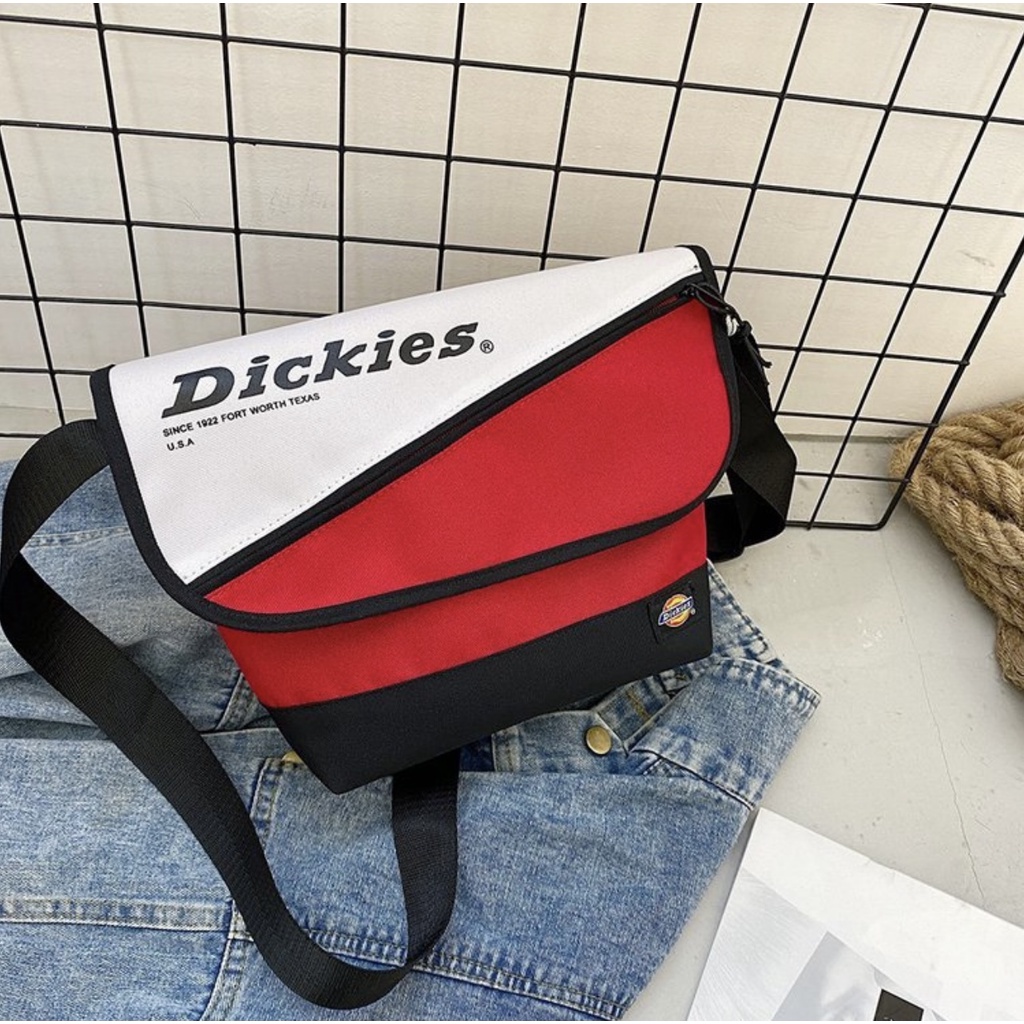 dickies-แท้-100-dickies-กระเป๋าสะพายสไตล์เกาหลีผู้ชาย-amp-แฟชั่นสำหรับผู้หญิงกระเป๋าไปเที่ยว