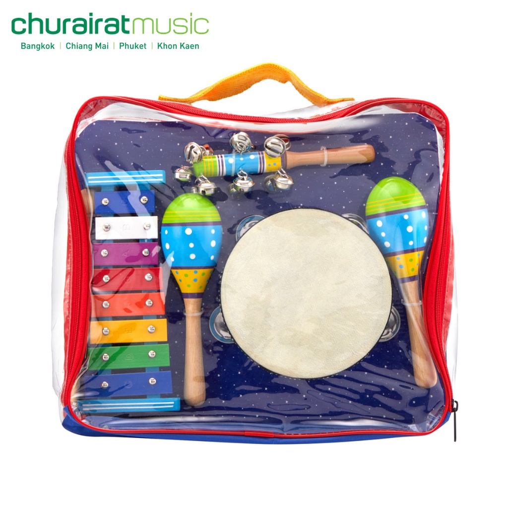 custom-music-in-a-bag-เซ็ทเครื่องเคาะจังหวะ-เครื่องดนตรีเด็ก-by-churairat-music