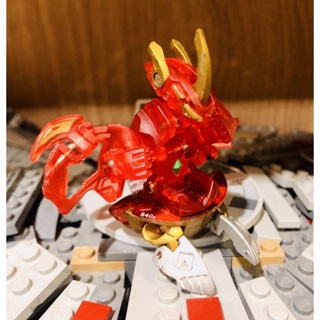 บาคุกัน Bakugan Translucent Titanium Dragonoid Red Pyrus Mechtanium Surge Rare!!! #บาคุกัน