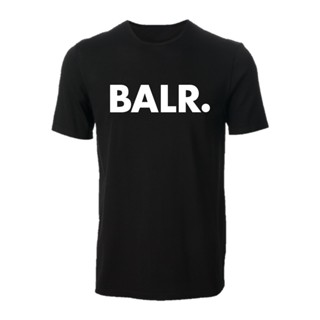 เสื้อยืดสีขาวผู้ชาย เสื้อยืดชาย - ❤แฟชั่น S3 Balr สตรีทแวร์เสื้อยืดผู้ชายเสื้อยืดสั้นสําหรับผู้ชาย