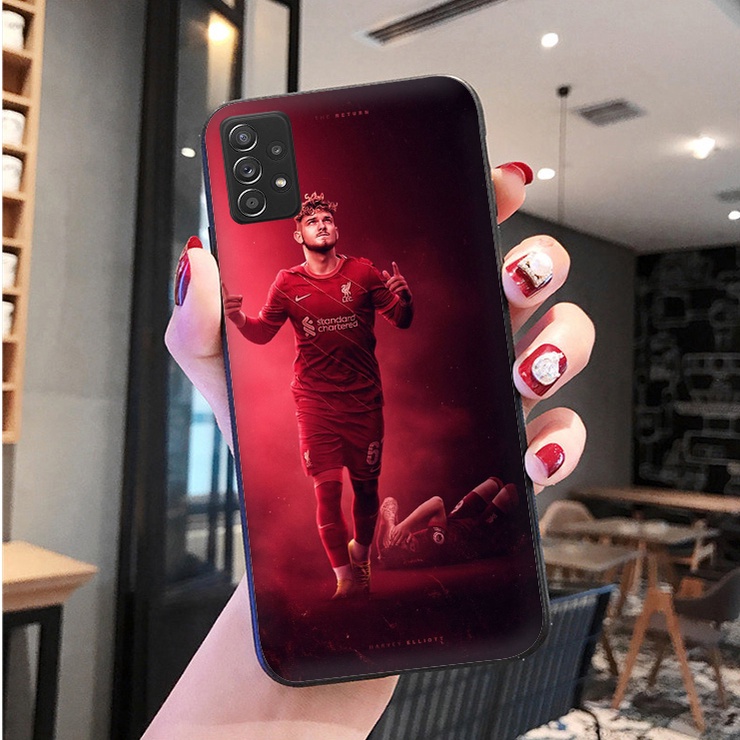 เคสโทรศัพท์มือถือแบบนิ่ม-ลายสโมสรฟุตบอล-liverpool-สีดํา-สําหรับ-samsung-galaxy-s7-s7-edge-s8-s8-plus-s9-s9-plus-s10-s10e