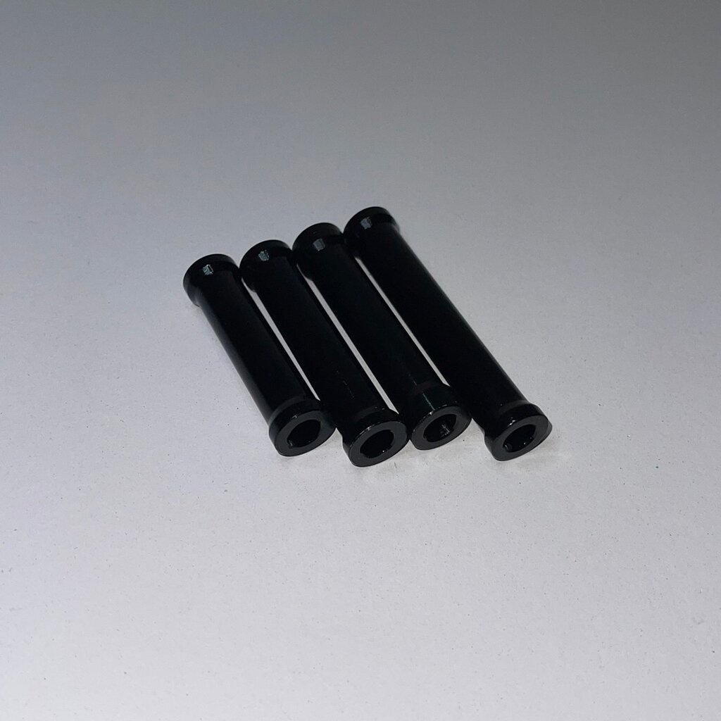 บูทอลูมิเนียม-โต12mm-รูใน-6-5mmแข็งแรงไม่ยุบตัวง่าย-กลึงขึ้นรูปด้วยเครื่อง-cncที่ทันสมัย-ราคาต่อตัว-สีดำ
