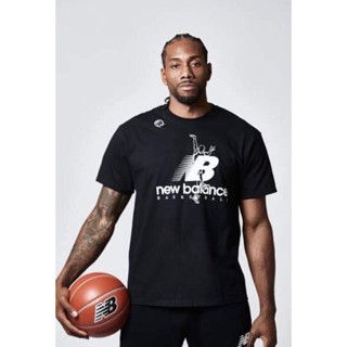 เสื้อคนอ้วน เสื้อยืดสีขาว เสื้อโอเวอร์ไซ - kawhi leonard ใหม่สมดุล tshirt 2021 การออกแบบ เสื้อคู่