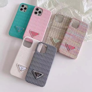 เคส iPhone14 เคส iPhone13 เคส iPhone11 เคสโทรศัพท์มือถือแบบแข็ง ลายโลโก้ P สําหรับ iphone 14 13 pro max 12 pro max 11