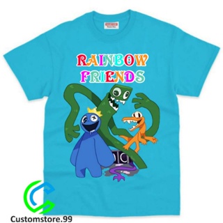 เสื้อยืด พรีเมี่ยม ลาย Rainbow FRIENDS สําหรับเด็ก