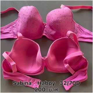 Sabina   Habpy    32/70D     ของใหม่ของแท้   สินค้าเซลตัดป้ายคะ