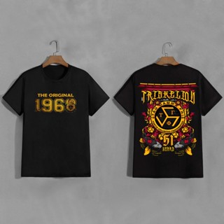 เสื้อยืดสีขาว - เสื้อ ΤΓΦ TRISKELION / TAU GAMMA PHI เสื้อ FRAT ระเหิดสําหรับผู้ชายผ้าฝ้ายกีฬาสารพั