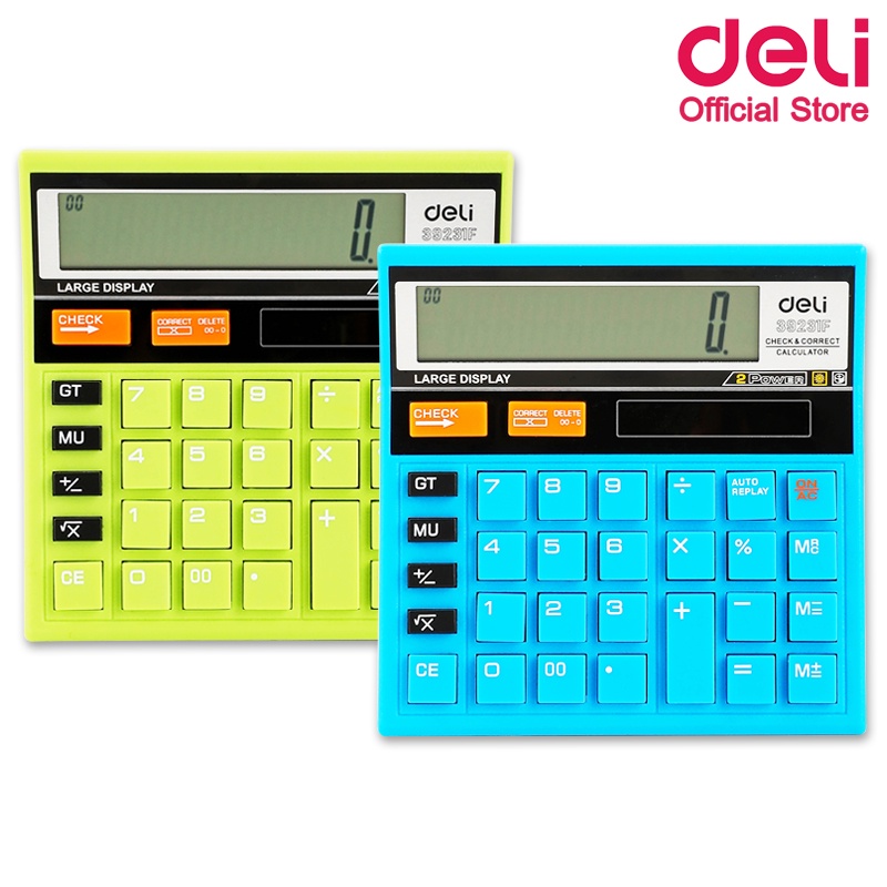 deli-39231f-calculator-เครื่องคิดเลขแบบตั้งโต๊ะ-12-หลัก-รับประกัน-5-ปี-เครื่องคิดเลขตั้งโต๊ะ-อุปกรณ์สำนักงาน-เครื่องคิดเลข