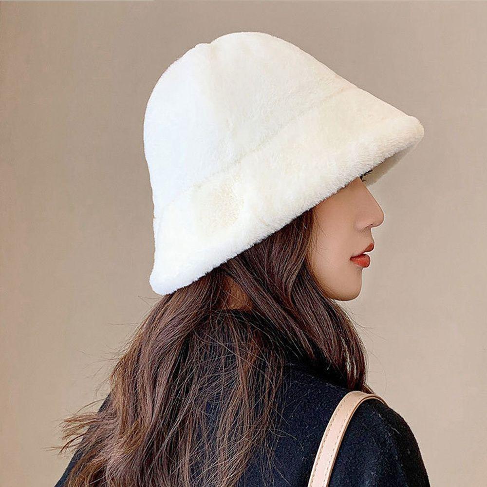 emilee-หมวกชาวประมง-ผ้ากํามะหยี่ขนนิ่ม-ผู้หญิง-ฤดูหนาว-ป้องกันหู-กันแดด-กลางแจ้ง-หมวกปานามา-แบบนิ่ม