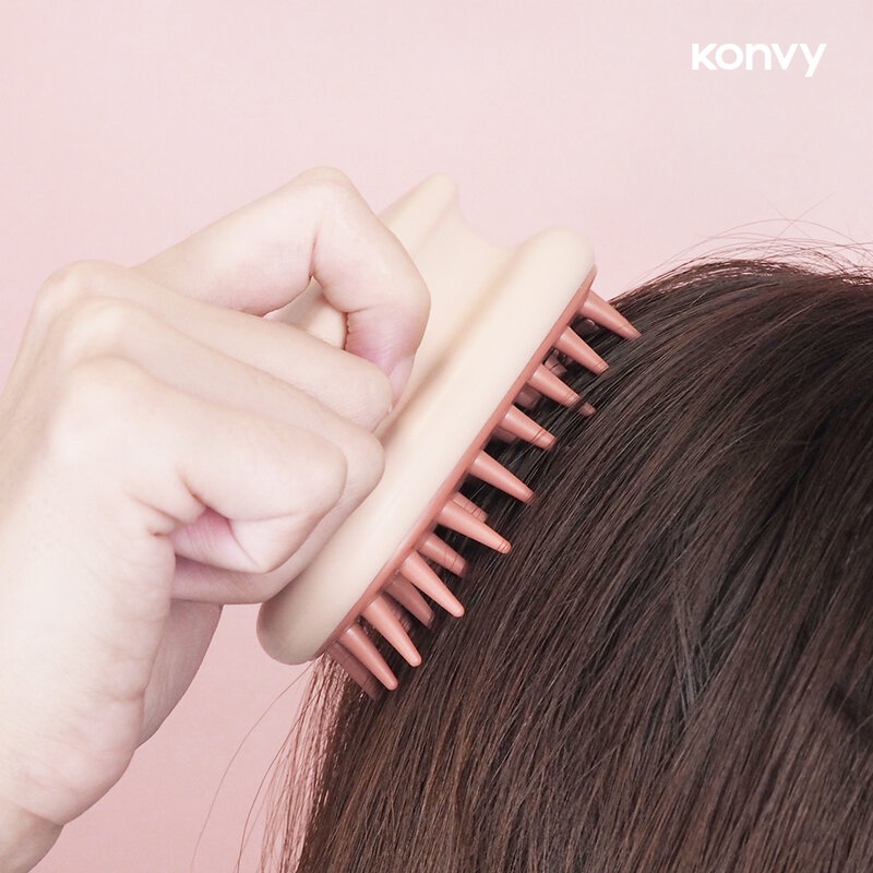 ภาพสินค้าKonvy Massage Shampoo Hair Brush คอนวี่ แปรงสระผมและนวดหนังศีรษะ. จากร้าน konvy_officialshop บน Shopee ภาพที่ 5