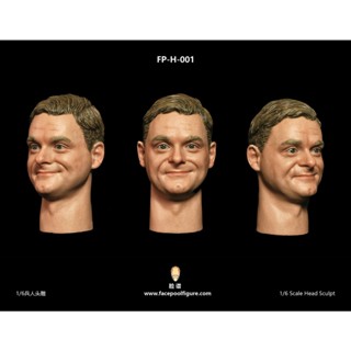 พร้อมส่ง! ฟิกเกอร์ งานแบช Facepoolfigure FP-H-001 Male Head Sculpt with Expression