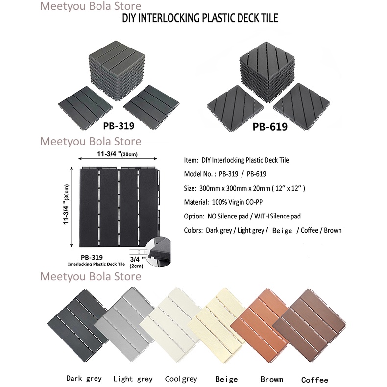 mrtool-แผ่นปูพื้นสวน-30x30-แผ่นไม้ตกแต่งสวน-pvc-แผ่นปูพื้น-แผ่นไม้ปูพื้น-พื้นไม้สำเร็จรูป-ไม้เทียมปูพื้น-แผ่นไม้ปูพื้น