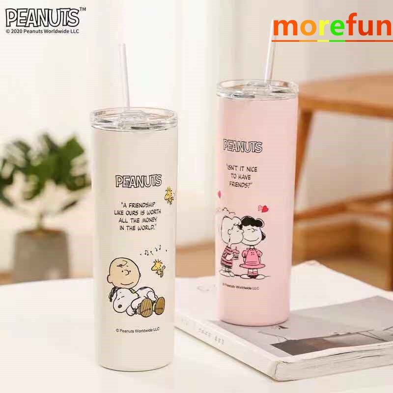 แก้วเก็บอุณหภูมิ-snoopy-peanuts-งานแท้-ความจุ-20-oz-500-ml-วางบนรถได้พอดี-มี-4-สี-เลือกสีได้-1-ชิ้น-แถมหลอด