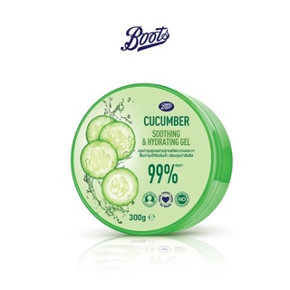 Boots Cucumber บู๊ทส์ คิวคัมเบอร์ ซูทติ้ง แอนด์ ไฮเดรตติ้ง เจล 300 มล.