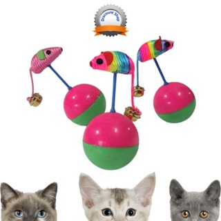 (พร้อมส่ง) ของเล่นแมว หนูล้มลุก บอลล้มลุก Cat toy