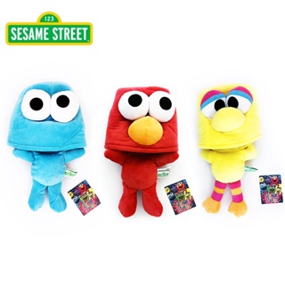 ตุ๊กตา หมวก เซซามีสตรีท ของแท้ / Cookie Monster & Elmo & Big Bird Sesame Street 12 นิ้ว