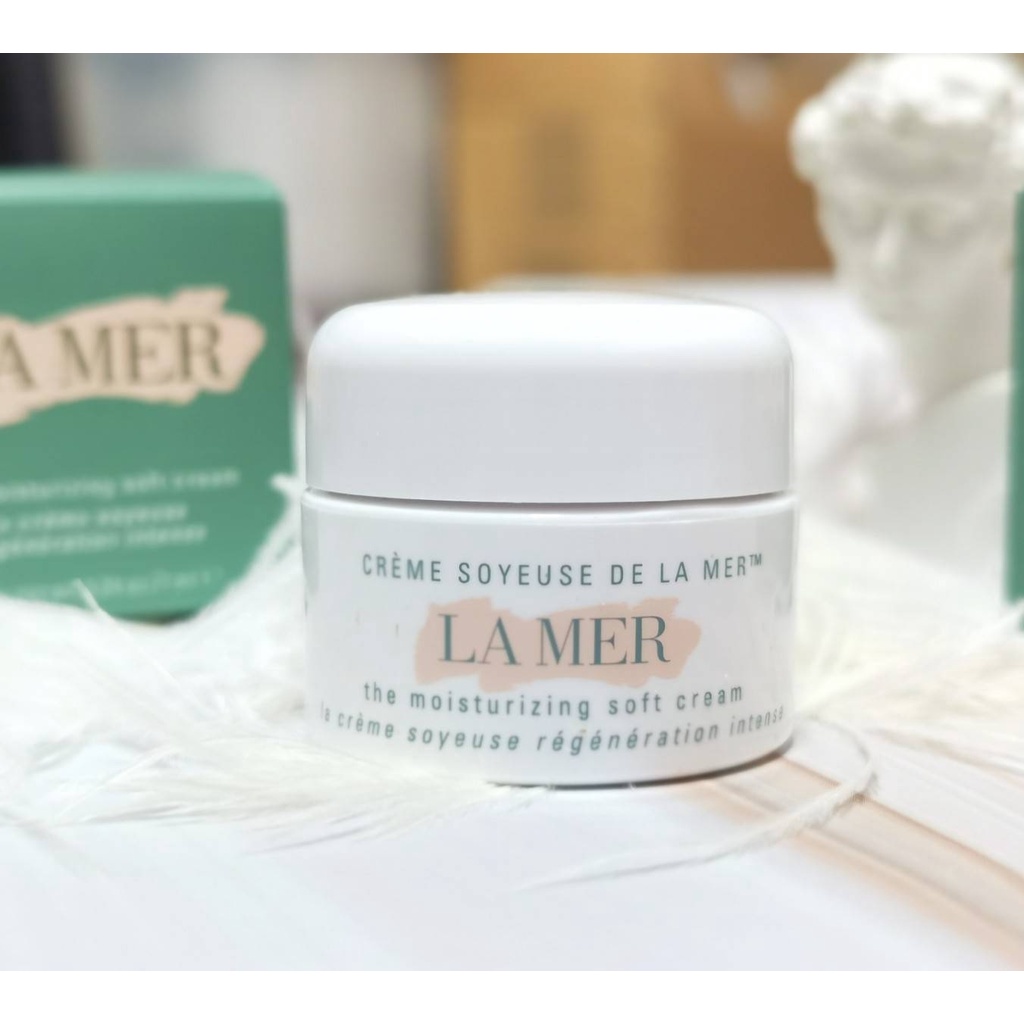 sep02-ส่งฟรี-la-mer-the-moisturizing-soft-cream-7ml-รุ่นนี้ไม่ต้องวอร์มเนื้อครีมจ้า-เนื้อครีมนุ่มเนียนบางเบา