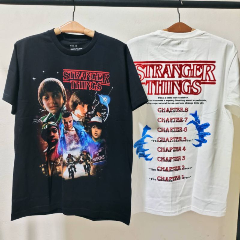 เสื้อยืด-stranger-things-เสื้อยืดแขนสั้น-strangerthings