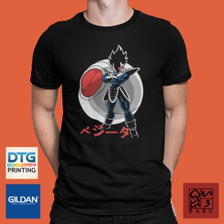 tshirt สําหรับผู้ชาย$Vegeta210P เบจิต้าดราก้อนบอล Z อะนิเมะ DTG พิมพ์เสื้อยืดกราฟิกสําหรับผู้ชา 2HL