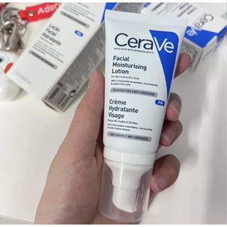 ส่งไว🚀เซราวี CERAVE Facial Moisturizing Lotion โลชั่นบำรุงผิวหน้า สำหรับผิวมัน ผิวที้เป็นสิวง่าย 52ml โลชั่นบำรุงผิวหน้า