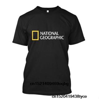 Tee New T Shirt Hot Topic Men Short Sleeve New National Geographic Logo Short Sleeve T Shirt sale