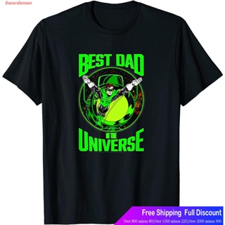 Swordsman เสื้อยืดยอดนิยม Mens DC Comics Green Lantern Best Dad In The Universe T-Shirt Short sleeve T-shirtssW(