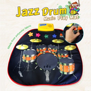 ₪Baby Jazz drums musical instruments Mats Touch Music Play Mat girl Kids Games mainan budak lelaki