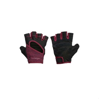 Harbinger FlexFit Women Wash N Dry Gloves Merlot ถุงมือออกกำลังกายผู้หญิง ถุงมือฟิตเนส