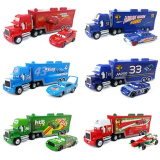 ✺Ready Stock Diecast Disney Pixar Cars Lightning Mcqueen Jackson Storm Mack Uncle Truck 1: 55 For Kids Gift