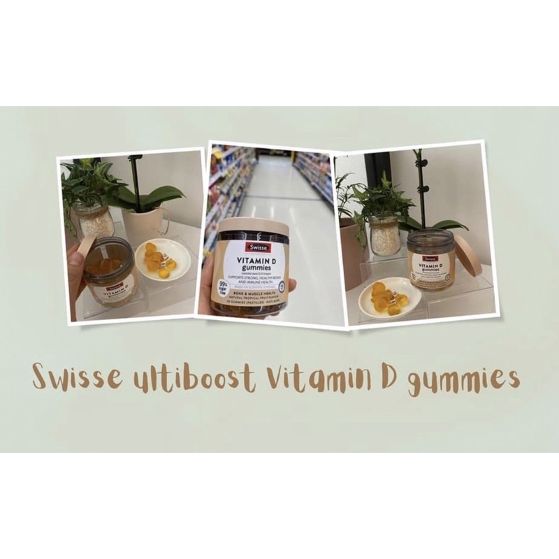 Swisse Vitamin D gummies Shopee Thailand