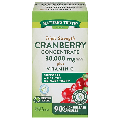 natures-truth-triple-strength-cranberry-concentrate-plus-vitamin-c-90-quick-release-capsules-แครนเบอรี่-วิตามินซี