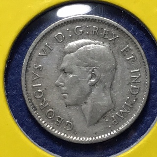 No.60727 เหรียญเงิน ปี1947 แคนาดา 10 CENTS เหรียญสะสม เหรียญต่างประเทศ เหรียญเก่า หายาก ราคาถูก