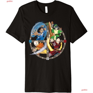 Tee เสื้อยืดยอดนิยม Avatar: The Last Airbender All Characters Premium T-Shirt Short sleeve T-shirts