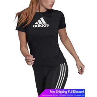 Tee Adidasเสื้อยืดแขนสั้น Adidas Womens Designed 2 Move Logo Sport Tee AdidasShort sleeve T-shirts
