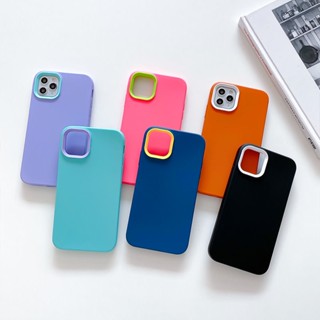 เคสโทรศัพท์มือถือ TPU แบบนิ่ม กันกระแทก 3 In One สําหรับ iPhone 11 Pro Max 12 Mini 12