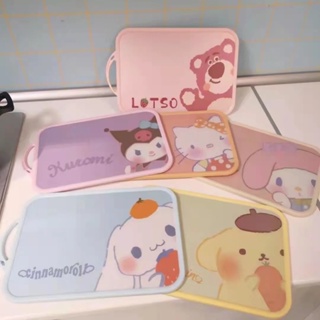 ❗️พร้อมส่ง✨🇹🇭 เขียงลายการ์ตูน ลายsanrio สุดน่ารัก น้ำหนักเบา🧺🧸✨