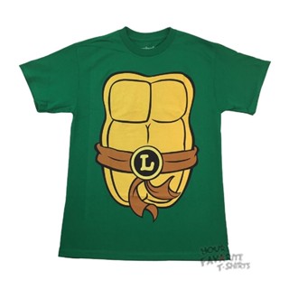 ขายราคาถูกเสื้อยืดวัยรุ่นกลายพันธุ์นินจาเต่า Leonardo เครื่องแต่งกาย Tmnt ได้รับอนุญาตผู้ใหญ่เส m9-