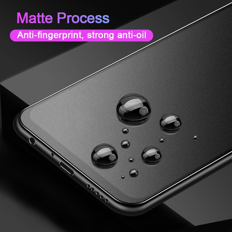 แบบเต็มจอ-ช่วยลดรอยนิ้วมือ-ฟิล์มด้านสำหรับไอโฟน-iphone-12-13-14-11-pro-max-x-xs-xr-6-6s-7-8-plus-se-2020