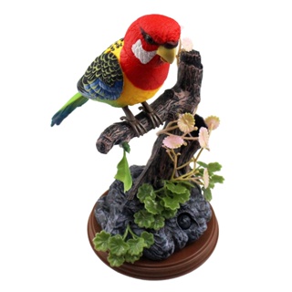 ♚▫Talking Parrots Birds Toys Electronic Animal Pets Office Home Room Decoration with Recording &amp; Playback Function Kids