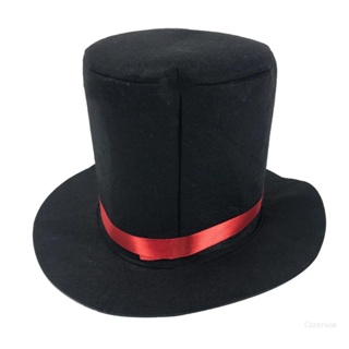 Crazy Black Top Hat Magician Top Hat Bowler Top Hat Magician Performed Ringmaster Hat